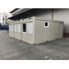 Office cabine 3 stuks gekoppeld grijs