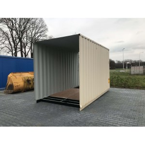 Containerdeel nieuw 2 kanten open