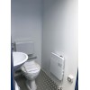 Toiletcontainer 1 toiletten 1 wasbak met 1 deur