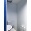 Toiletcontainer 1 toiletten 1 wasbak met 1 deur