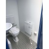 Toiletcontainer 1 toiletten 1 wasbak met 1 deur