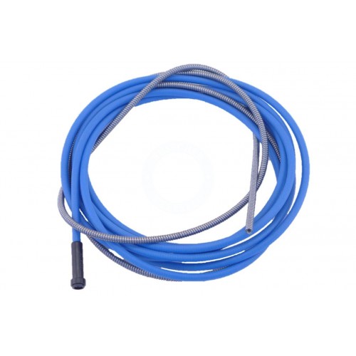 Draadgeleiderspiraal blauw 5m