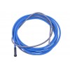 Draadgeleiderspiraal blauw 5m